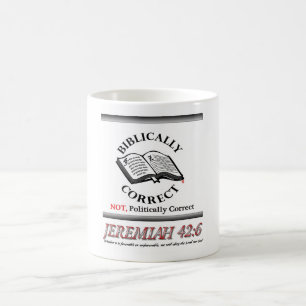 Mug Corrigez biblique (pas politiquement corriger)