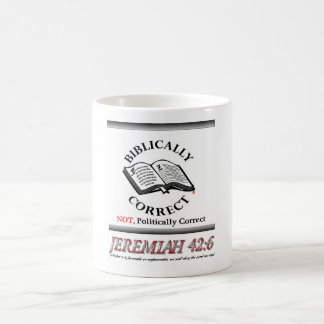 Mug Corrigez biblique (pas politiquement corriger)