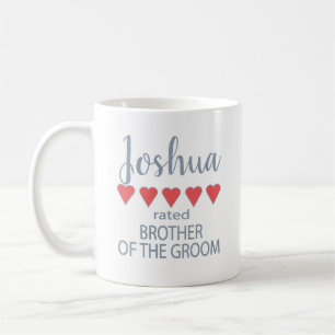 Mug Cortège de mariage et de noce 5 Frère au cœur du m