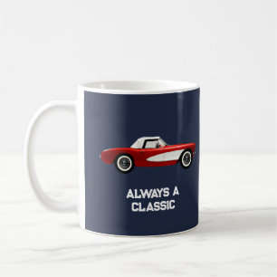 Mug Corvette Vintage classique personnalisée