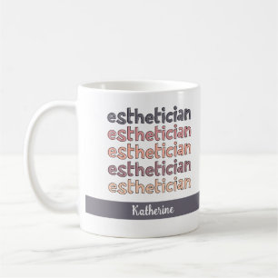 Mug Cosmetologue Esthéticien Personnalisé Beautician