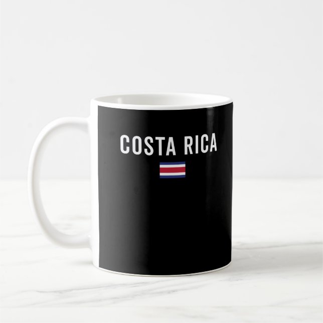 Mug Costa Rica Flag - Patriotic Flag (Gauche)