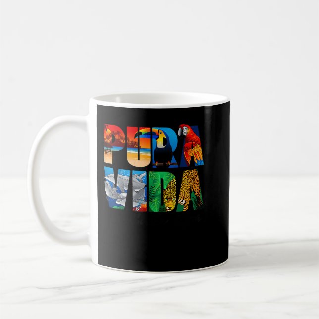 Mug Costa Rica pura vida (Gauche)