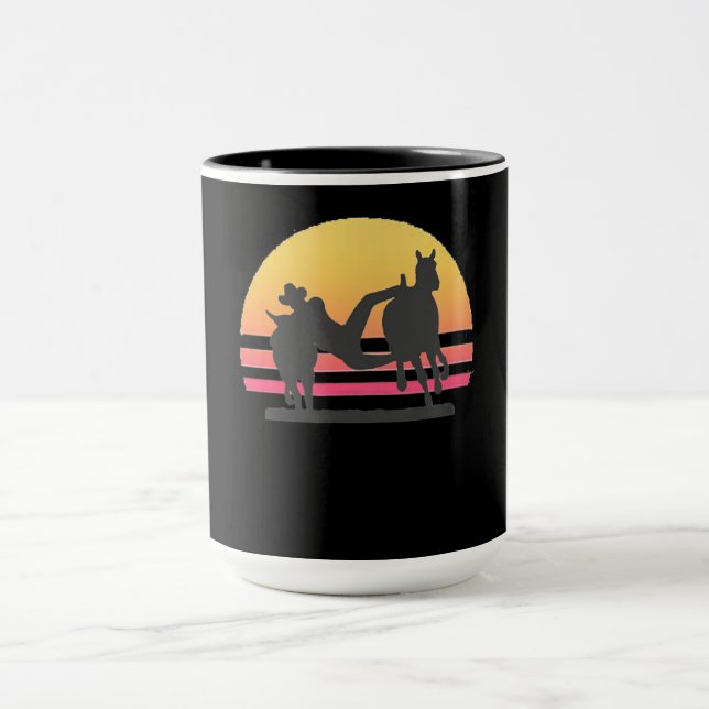 Mug Costume cadeau de l'oreiller de lutte de Steer (Centre)