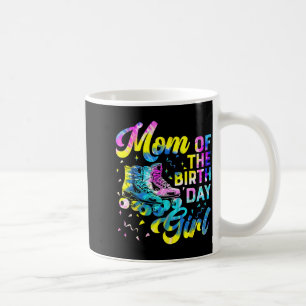 Mug Costume de maman de la fille d'anniversaire patin