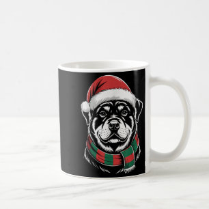Mug Costume de Noël Chapeau et Écharpe de Père Noël po