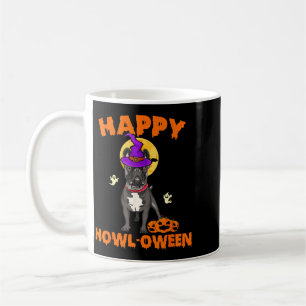 Mug Costume de sorcière pour Bouledogue Français noir,