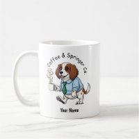 Costume de travail drôle pour chien Springer angla