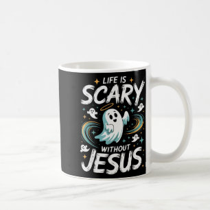 Mug Costume de vie d'Halloween effrayant sans Jésus ch