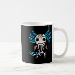 Mug Costume d'Halloween Axolotl squelette pour garçons