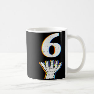 Mug Costume d'Halloween Number 6 correspondant au mème