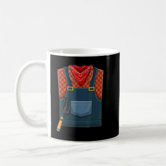Mug Costume fermier Halloween ferme Uniforme jumelé en