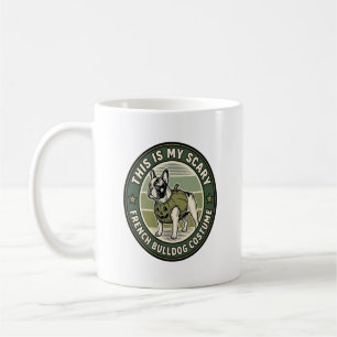 Mug Costume Halloween effrayant pour Bouledogue França