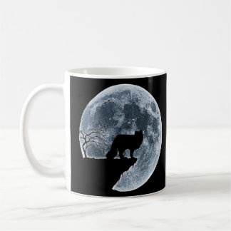 Mug Costume Halloween Fox Arctique Silhouette Lune
