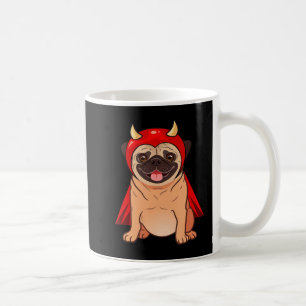 Mug Costume Halloween Pug Vampire Dracula Chien Mignon