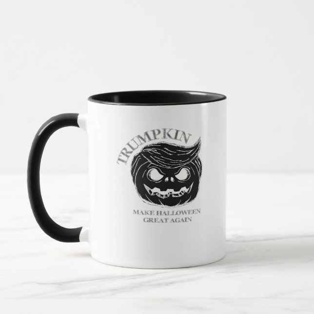 Mug Costume Halloween Trumpkin drôle & mignon Hallowee (Gauche)