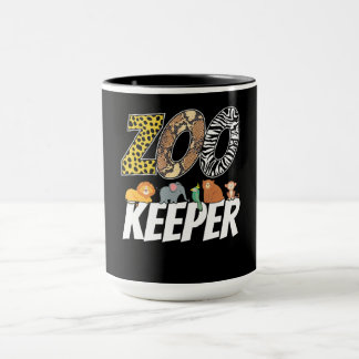 Mug Costume Zookeeper African Savanna Zoo Lover Cadeau