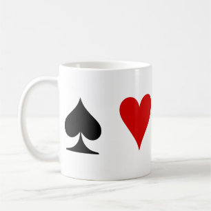 Mug Costumes de carte de jeu