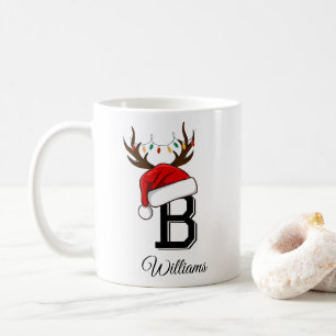 Mug Costumes de Noël Monogramme