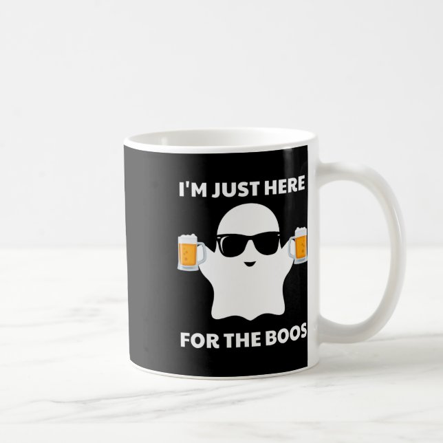 Mug Costumes d'Halloween Je suis juste ici pour la biè (Droite)