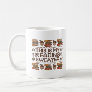 Mug Cosy Nordic Reading Sweat Motif Livres et Thé