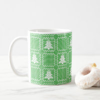 Cosy sapin de Noël affreux pull à damiers motif