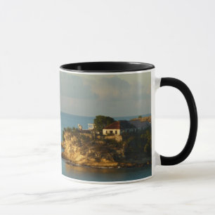 Mug Côte d'Antiguan Beau paysage marin de l'île