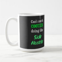 Côté Hustle Cooties Neon Texte vert
