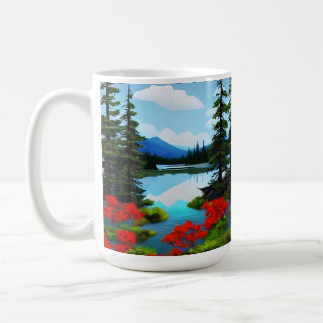 Mug Cottage Country Lake View (Gauche)