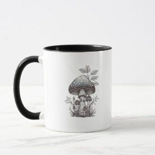 Mug Cottagecore Champignon Goblincore Esthétique Cham