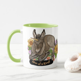 Mug Cottagecore Unicorne âne Un des types