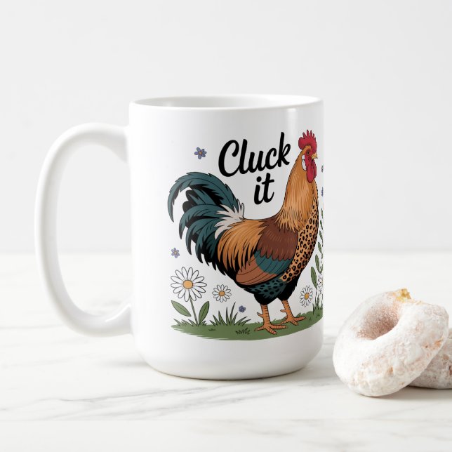 Mug Coua qu'il aille!  (Avec donut)