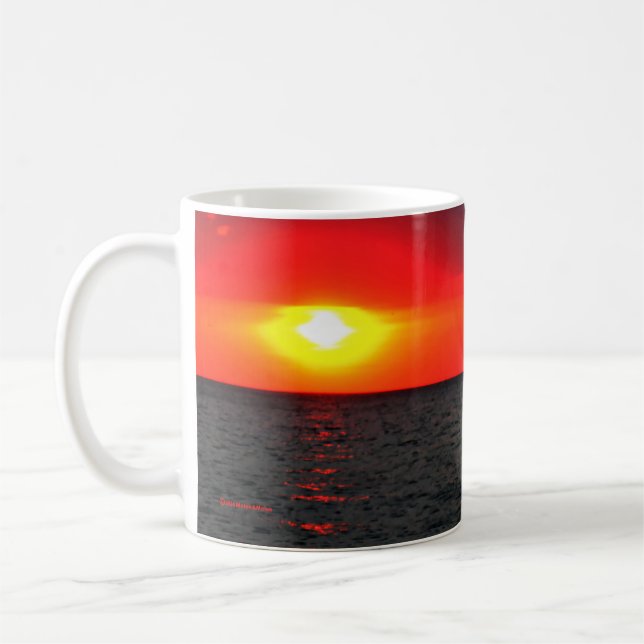 Mug Couché de soleil de Floride (Gauche)
