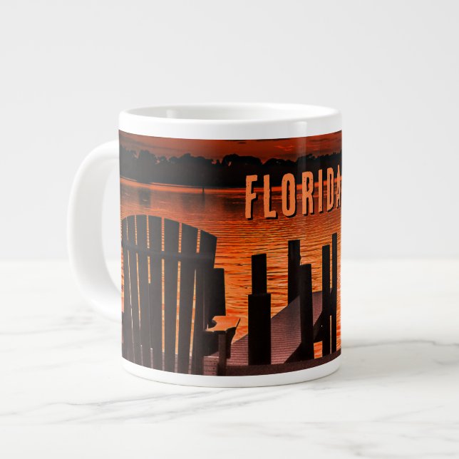 Mug "Coucher de soleil de Floride" (Devant gauche)