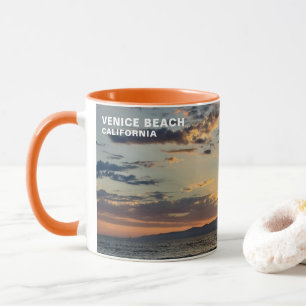 Mug Coucher de soleil de l'heure d'or - Venice Beach,