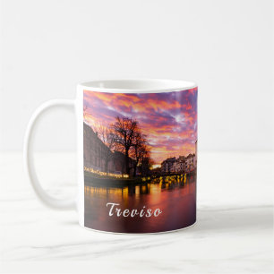 Mug Coucher de soleil de Noël à Trévise
