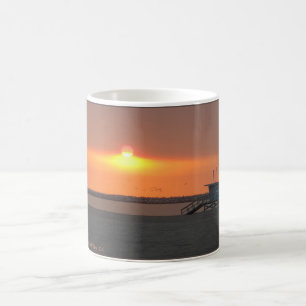 Mug Coucher de soleil de Playa del Rey - Mike Izzo