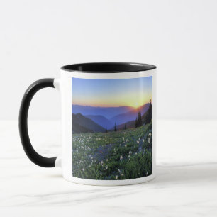 Mug Coucher de soleil de Point d'obstruction, Pôle oly