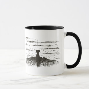 Mug Coucher de soleil d'observation de chats