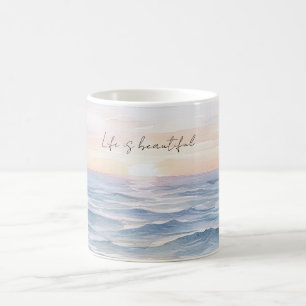 Mug Coucher de soleil océanique magnifique