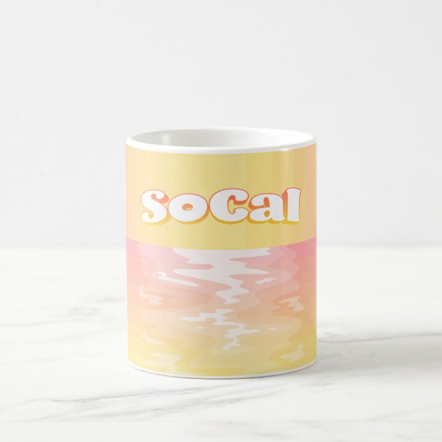 Mug Coucher de soleil SoCal (Centre)