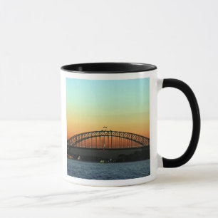 Mug Coucher de soleil sur le pont du port de Sydney, A