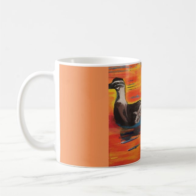 Mug Coucher du soleil de Duckie (Gauche)