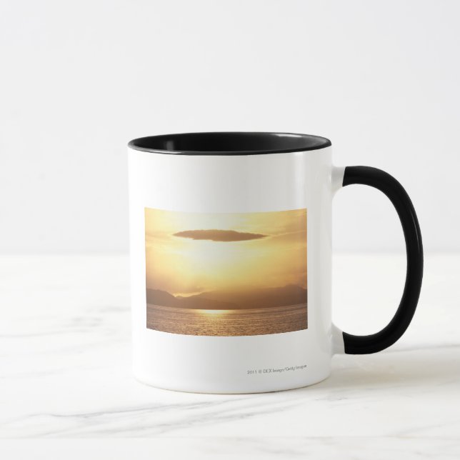 Mug Coucher du soleil d'océan (Droite)