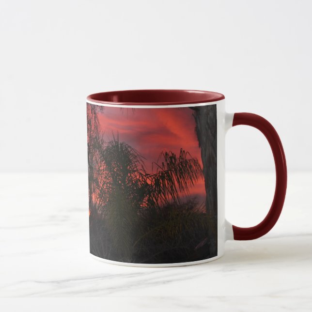 Mug Coucher du soleil d'Ojai (Droite)