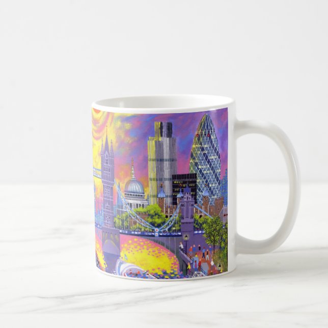 Mug Coucher du soleil : Piscine de Londres 2013 (Droite)