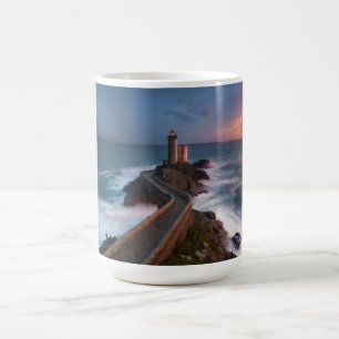 Mug Coucher du soleil Plouzané Finistère, la