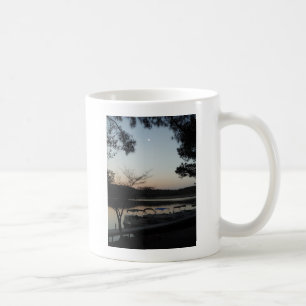 Mug Coucher le soleil, lever la lune sur le lac Arrowh