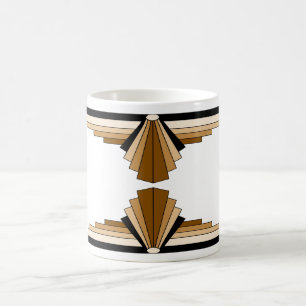 Mug Couches d'art déco dans Tan