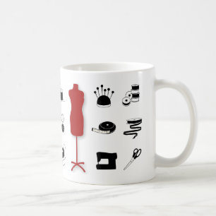 Mug Coudre à droite pour les artistes de tissus